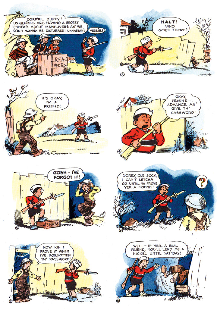 Reg'lar Fellers in the Army: Comic