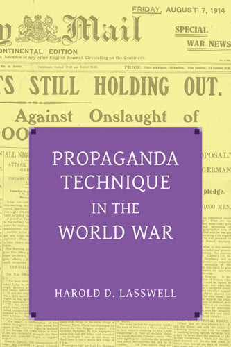 Propaganda Technique in the World War